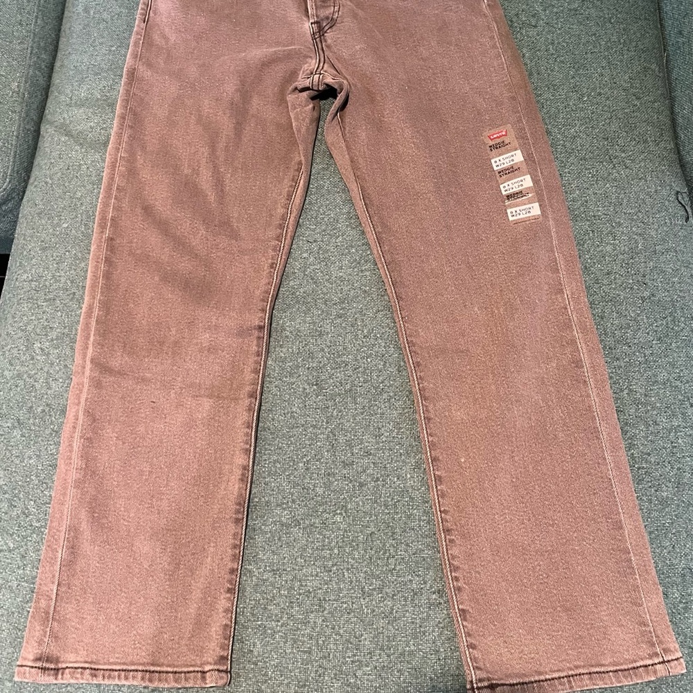 Levi's Gray Wedgie Straight Jeans